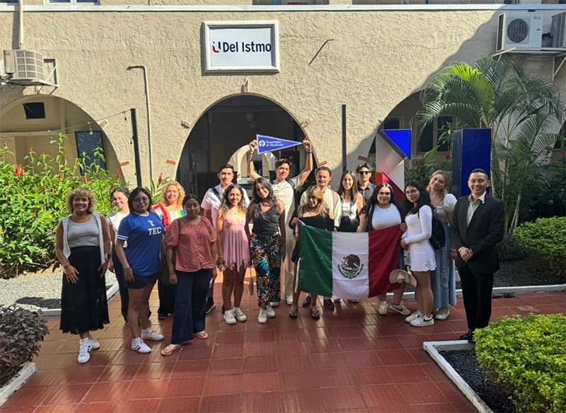 Universidad del Istmo fortalece su proyección internacional con visita académica de estudiantes de México y Perú